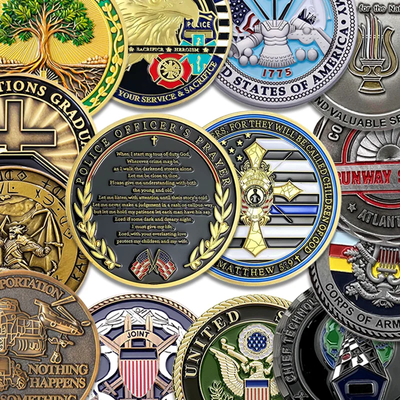 challenge coin manufacturer producing custom coins