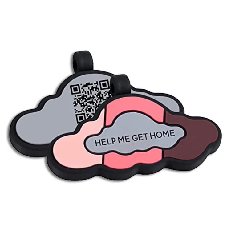 Custom silicone sausage dog tag