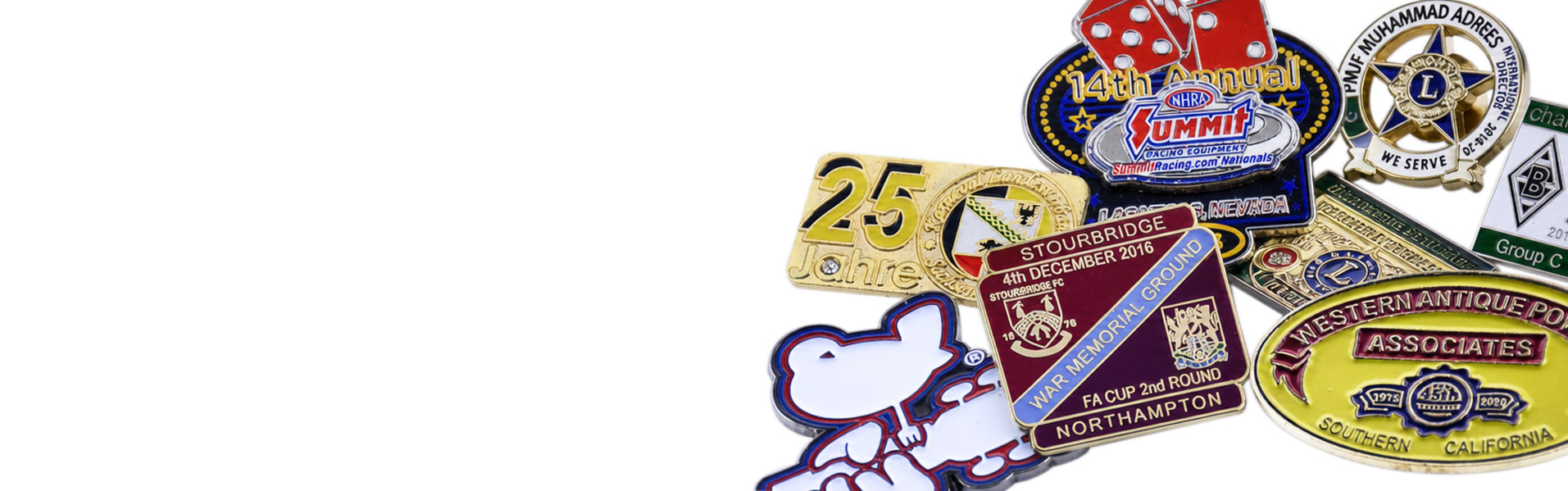 Custom Enamel Pins banner