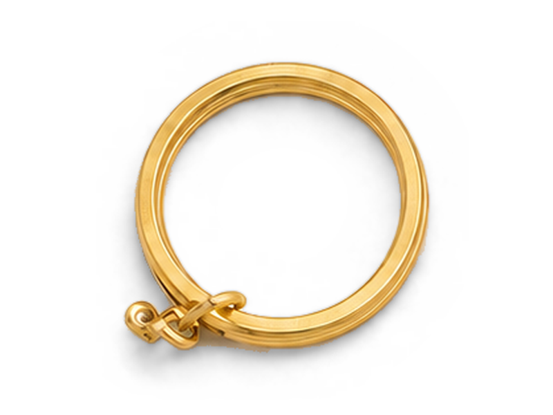 Key Ring pin attachment