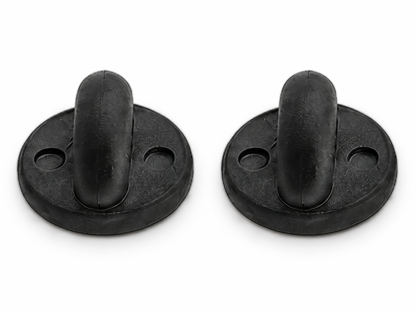 Two rubber clutch pin attachments