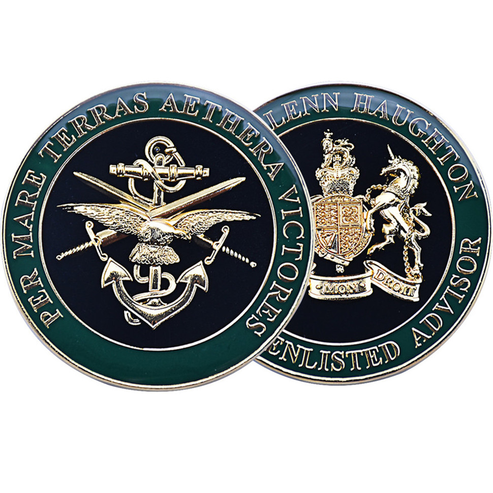 Enlisted Advisor military double sided challenge coin