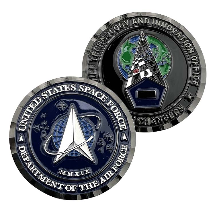 United States Space Force double sided challenge coin