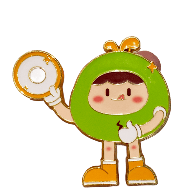 Cartoon character soft fridge magnet