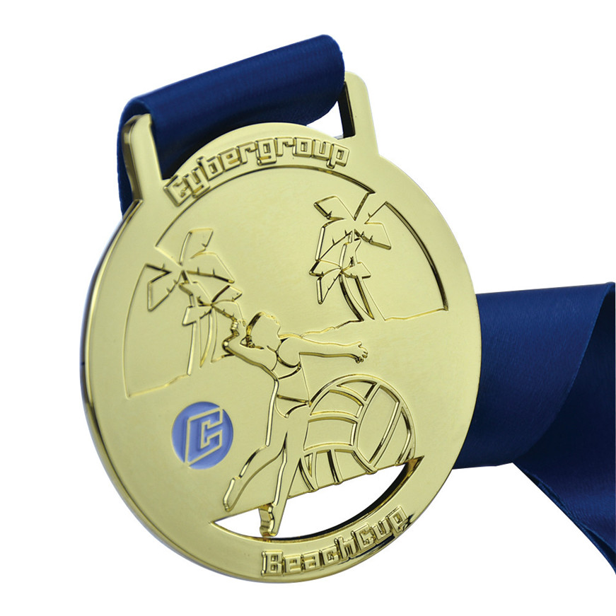 Bergroup Beach Cup ribbon medal