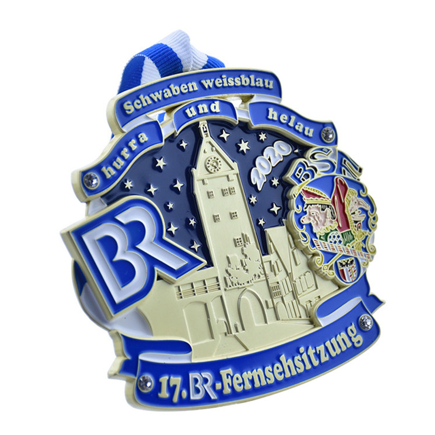 BR Fernsehsitzung carnival ribbon medal