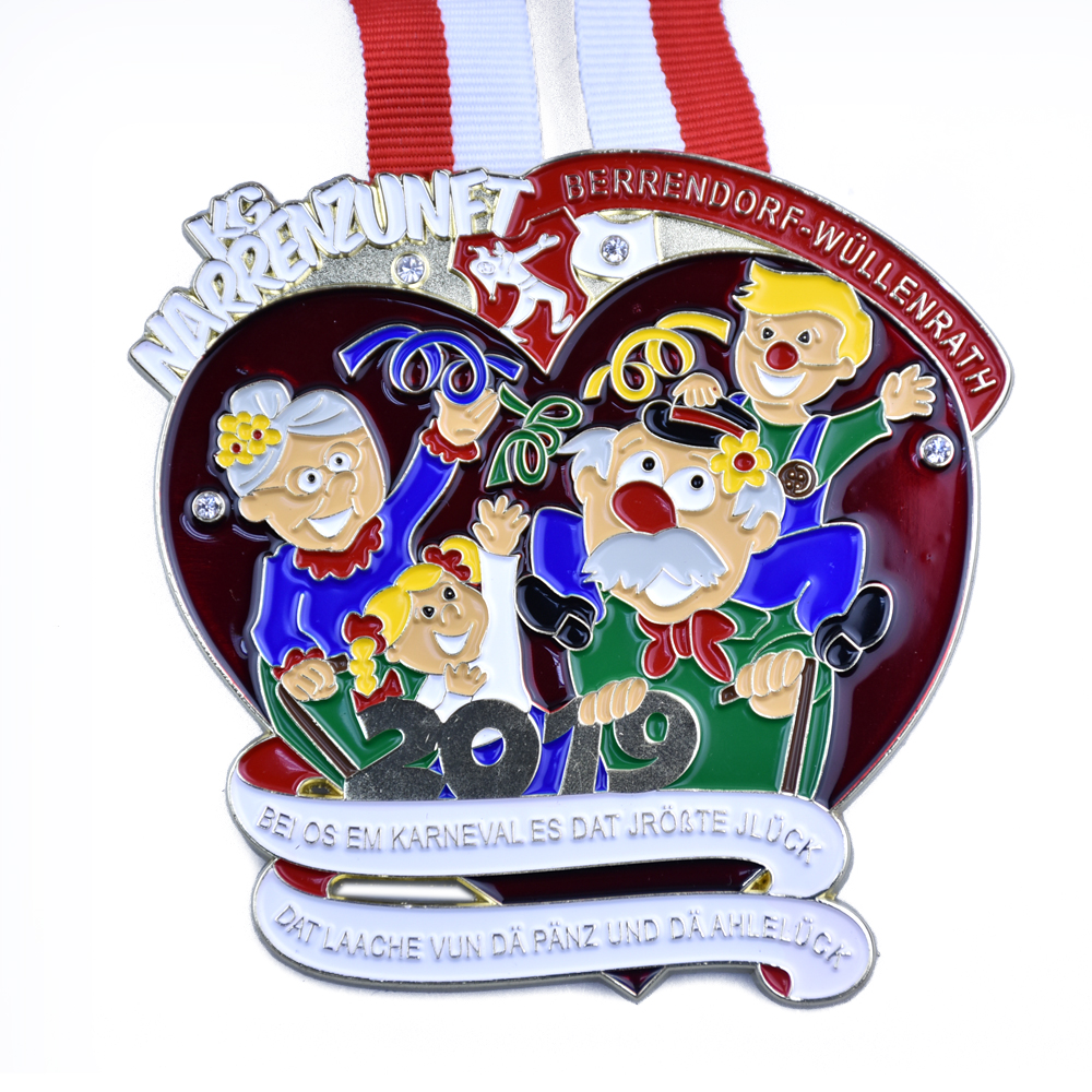 Carnival family ribbon medal