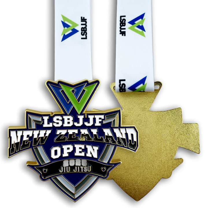New Zealand Open Jiu Jitsu medal